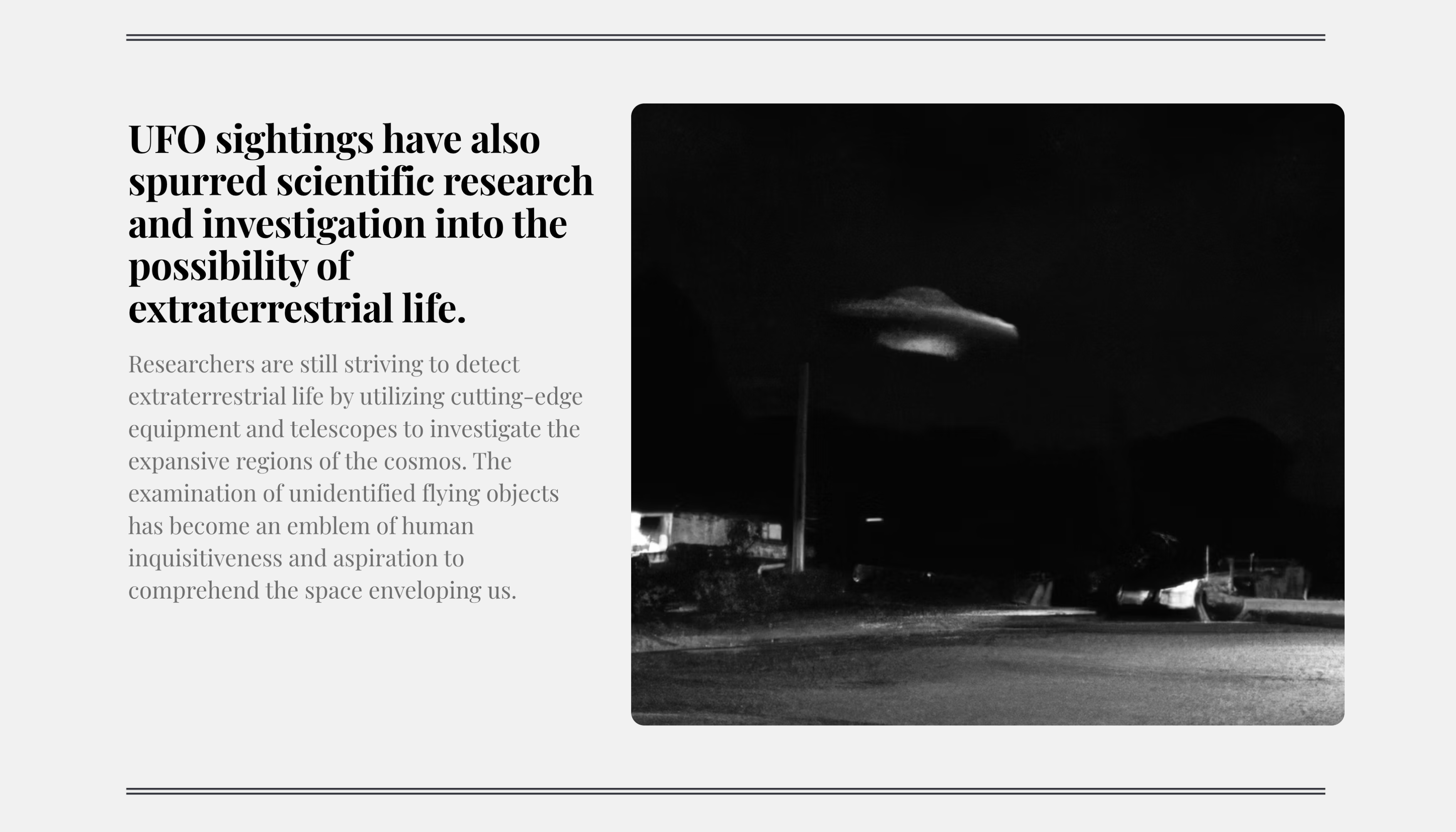 Newspaper — Image Section