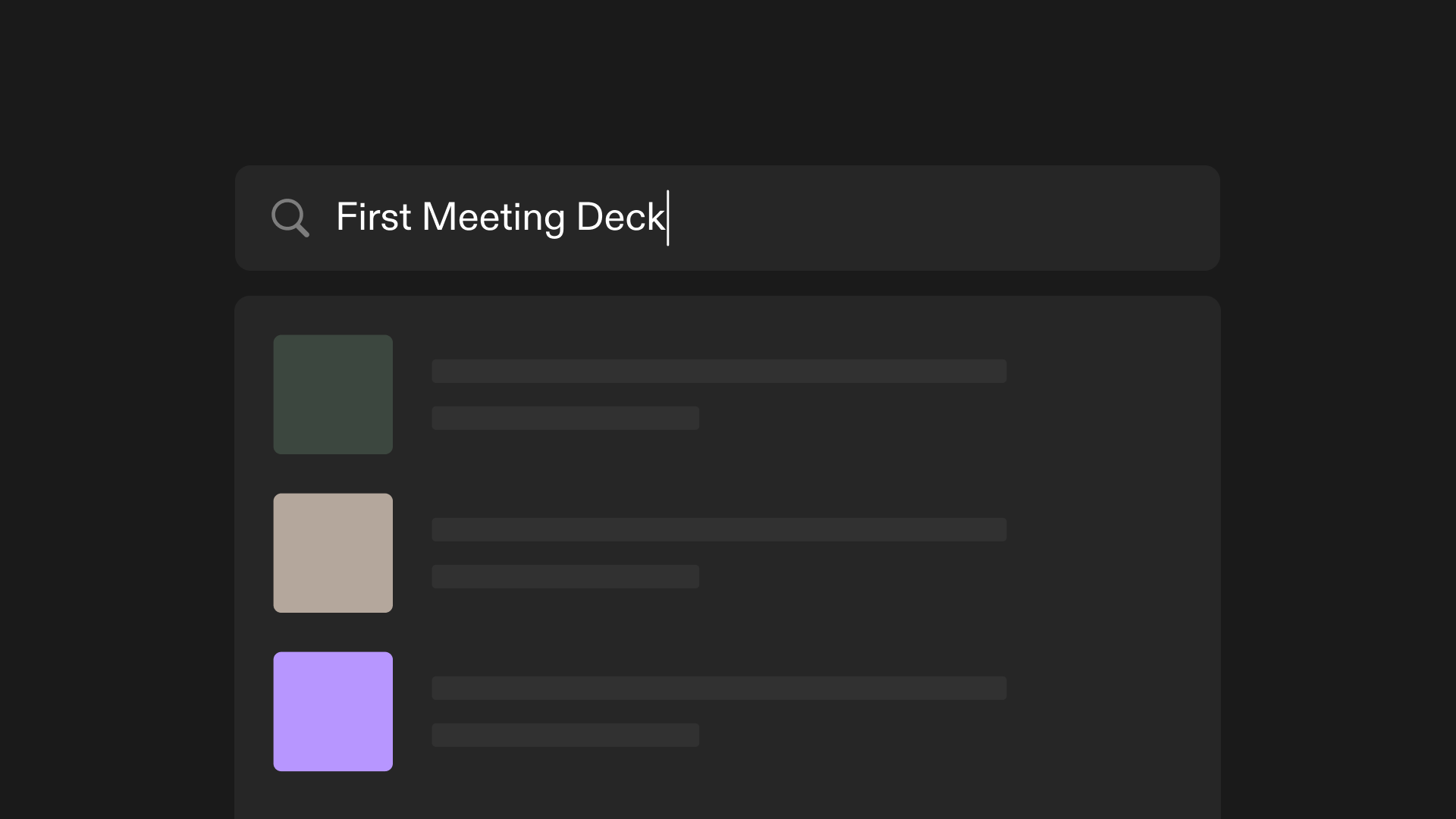 Search for tomes across your workspace