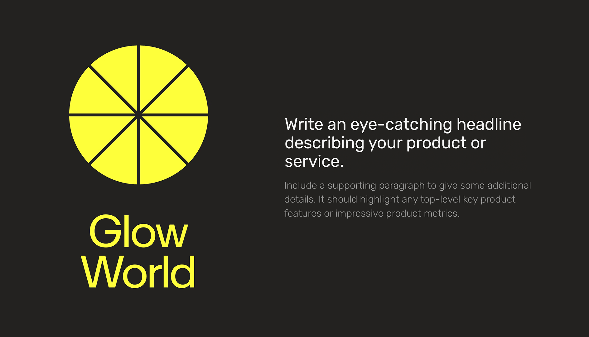 Sales Sell Sheet - Top