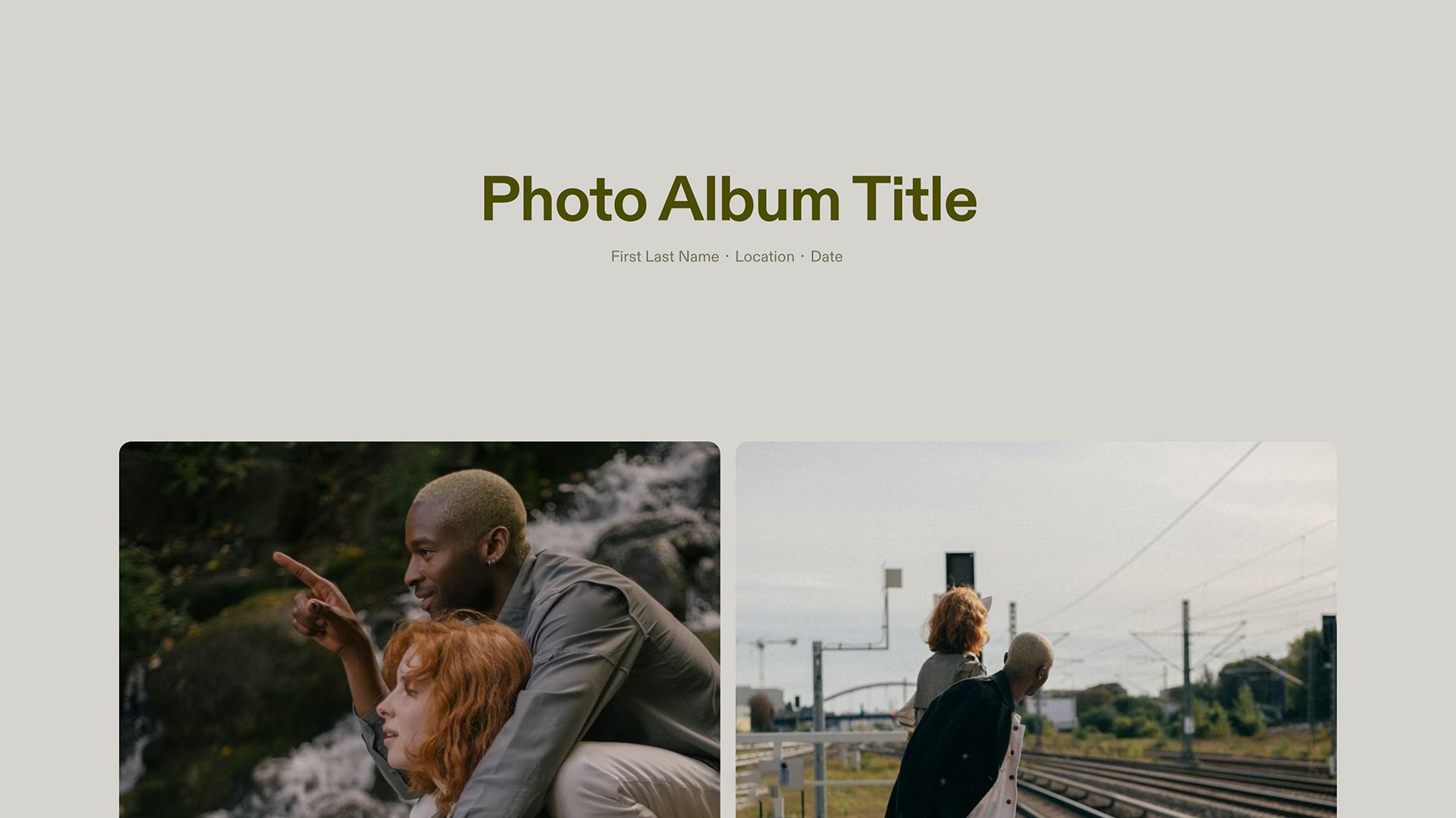 Top 10 Photo Album presentation templates