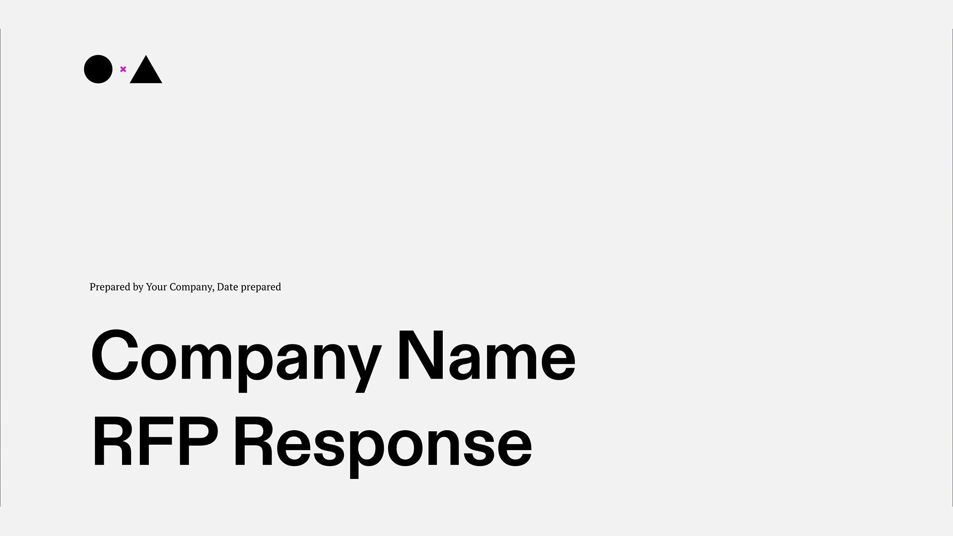 Top 10 RFP Response presentation templates