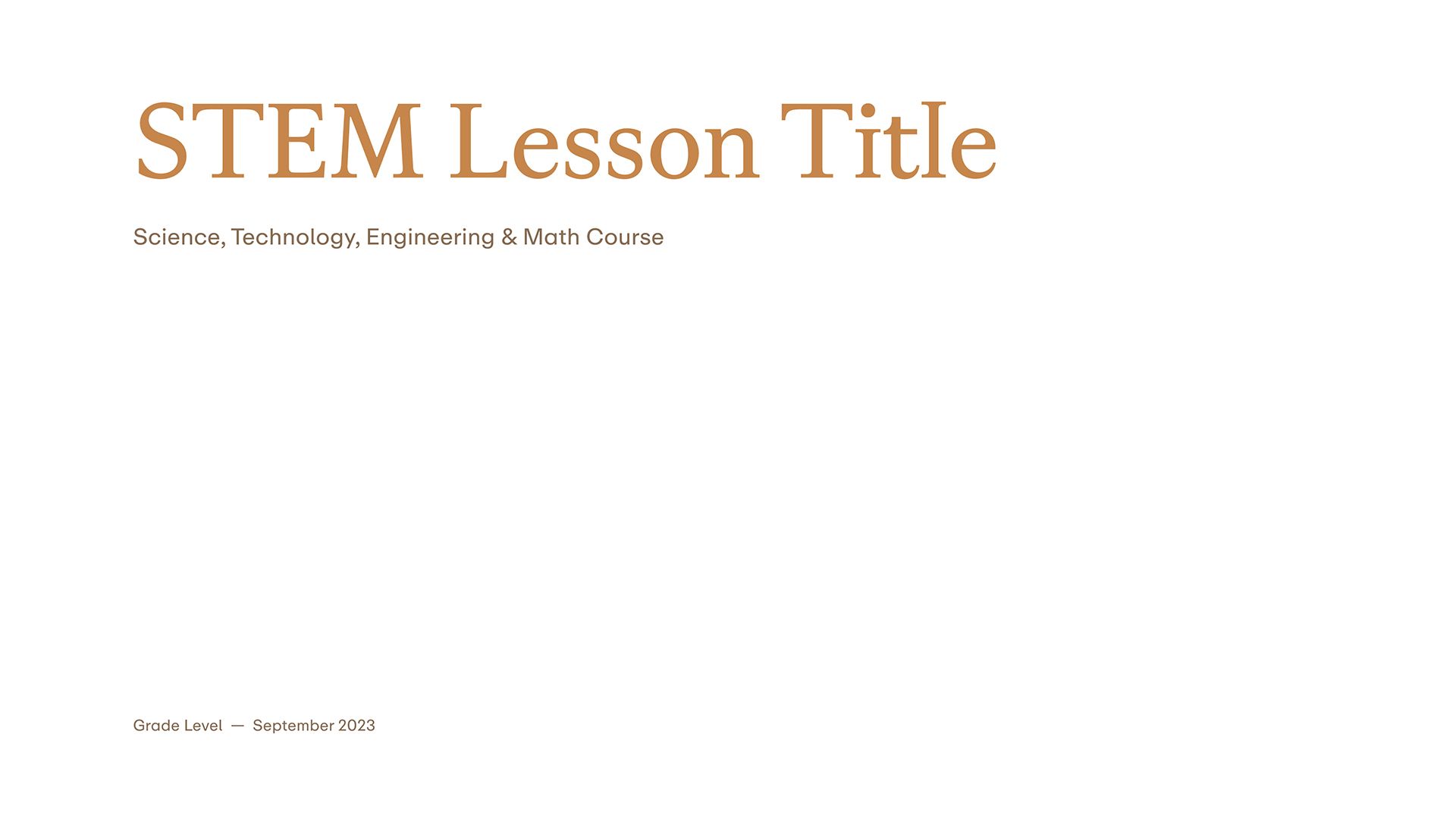 Top 10 Lesson presentation templates