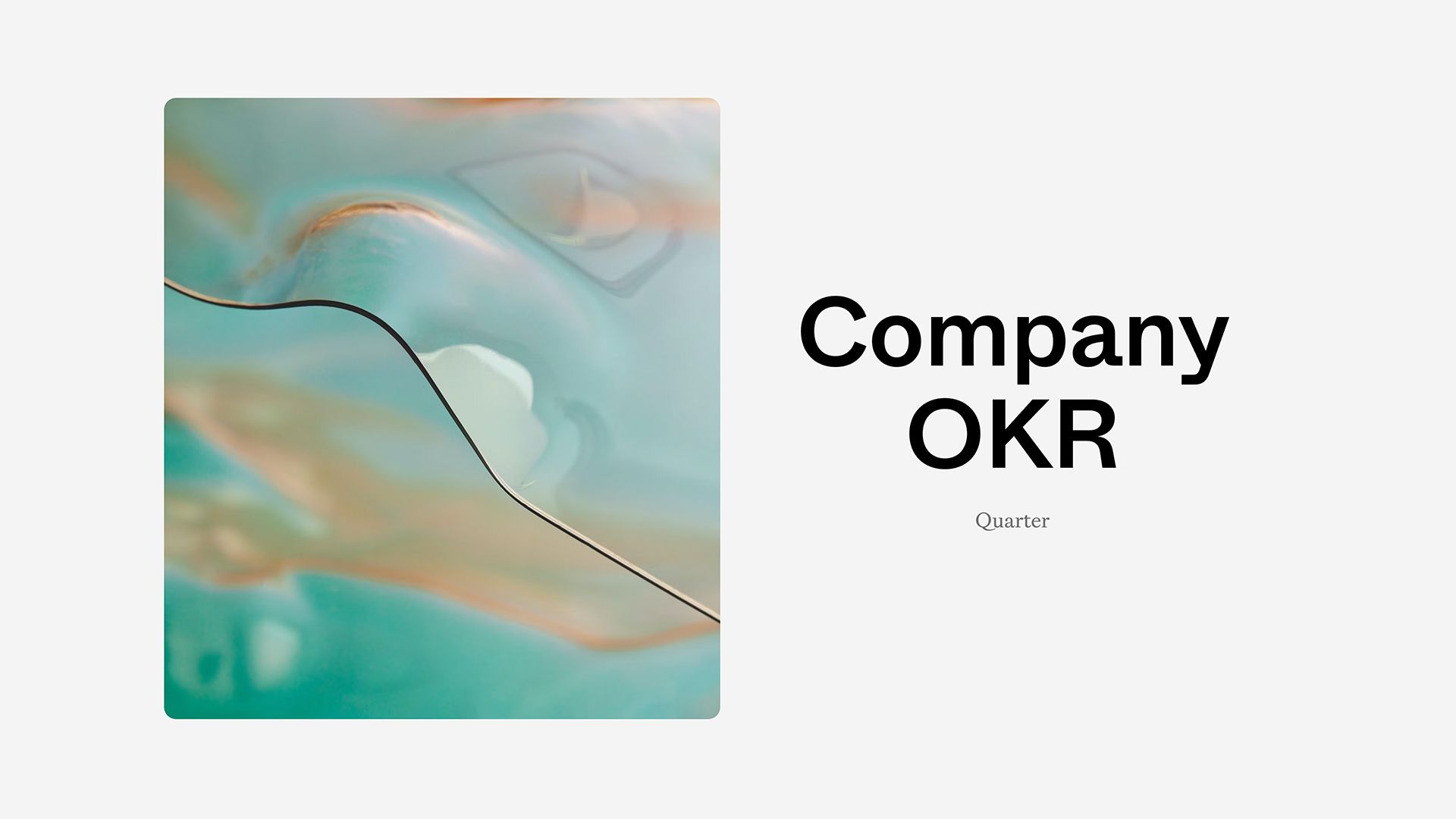 Top 10 Company OKR presentation templates