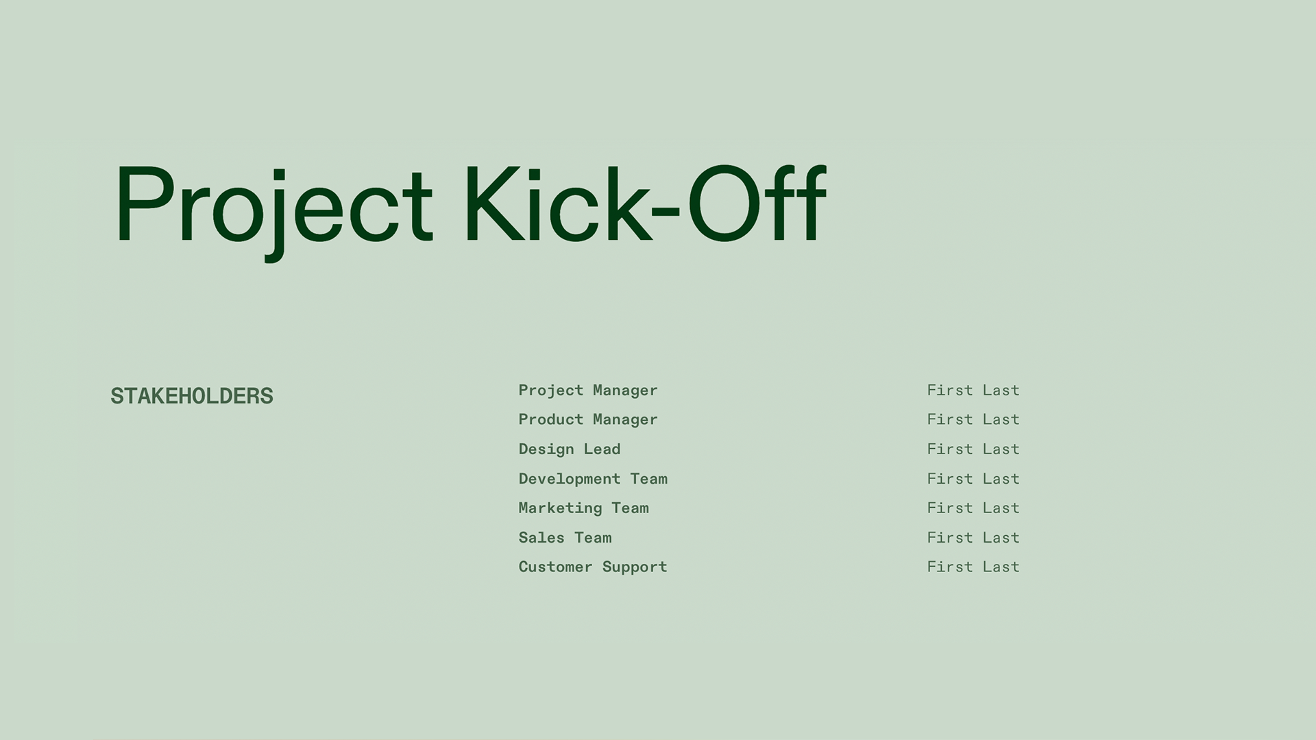 Top 10 Project Kick-Off presentation templates