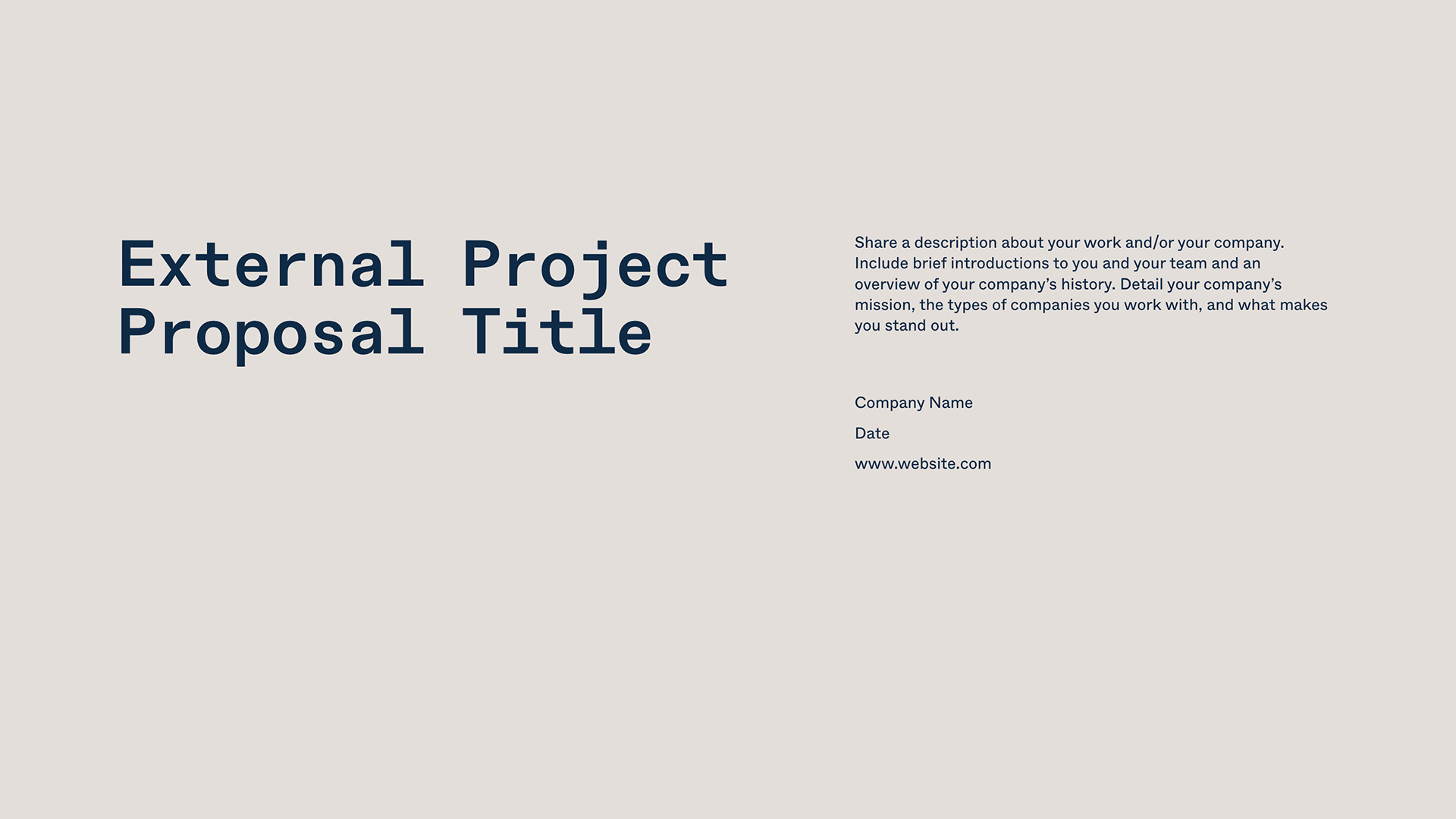 Top 10 Project Proposal presentation templates