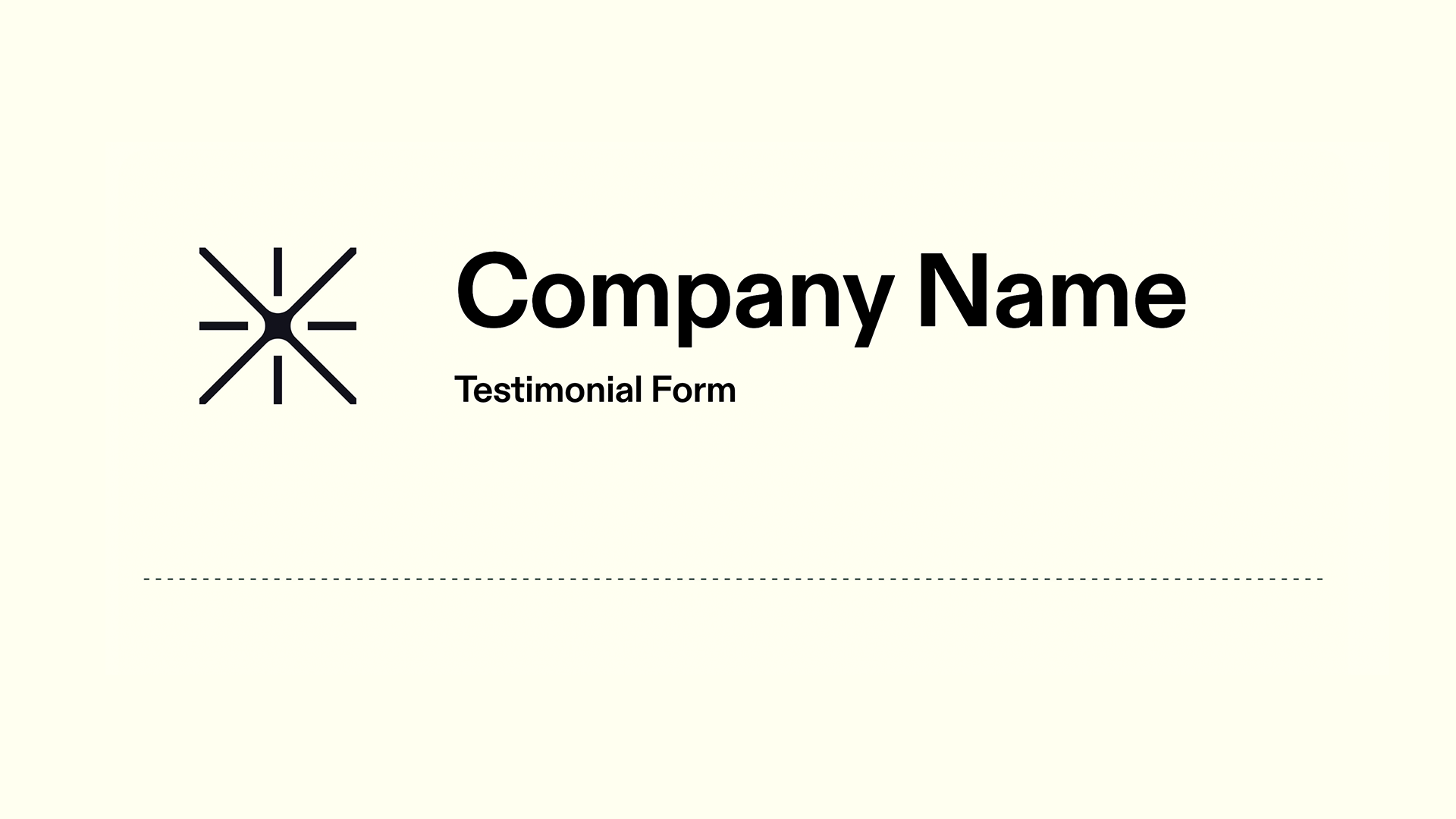 Top 10 Testimonial Form presentation templates